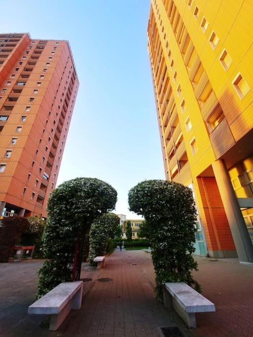 Attico Nelle Torri Di Fiumara Génova Exterior foto